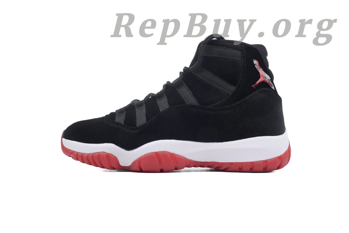 Best Top Version Air Jordan 11 Retro 'Bred Velvet' DB5457-061 Replica