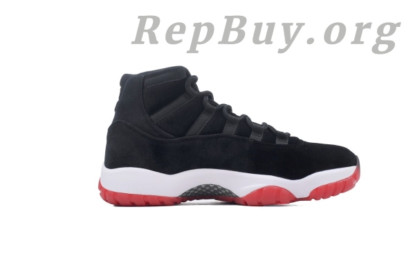 Top Version Air Jordan 11 Retro 'Bred Velvet' DB5457-061 - Image 2