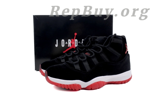 Top Version Air Jordan 11 Retro 'Bred Velvet' DB5457-061 - Image 11