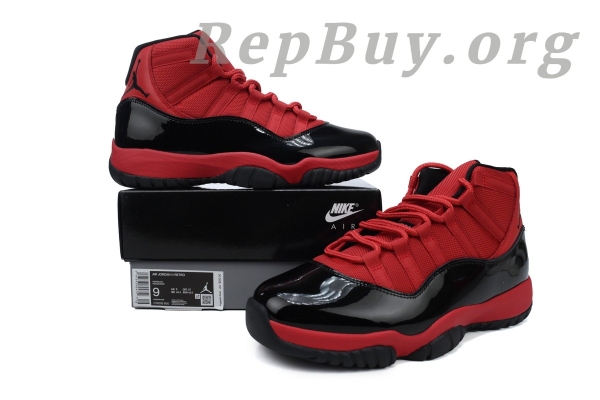 Top Version Air Jordan 11 Retro Black Red CT8012-600 - Image 10