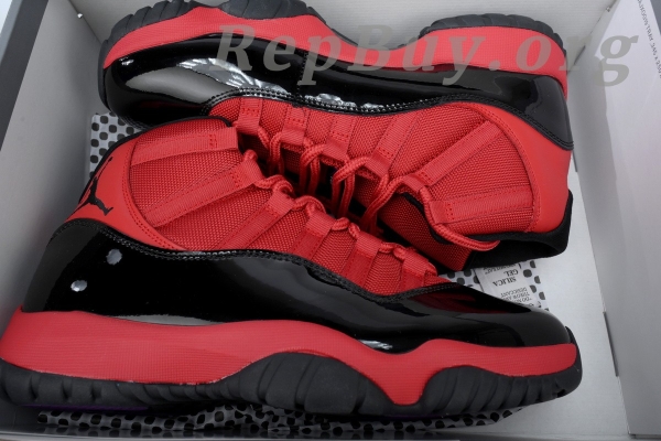 Top Version Air Jordan 11 Retro Black Red CT8012-600 - Image 12
