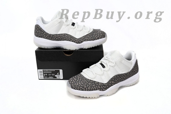 Top Version Air Jordan 11 Retro Low “Cement Grey” AV2187-140 - Image 13