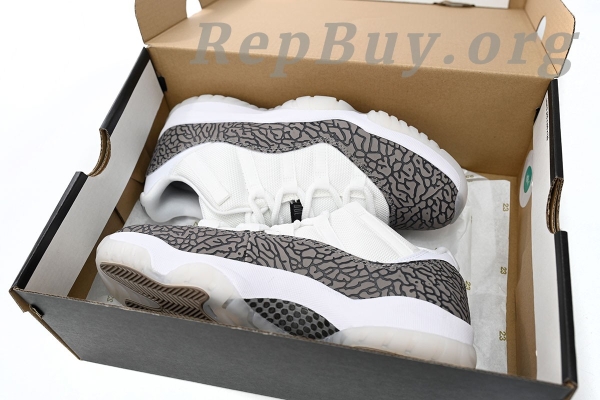 Top Version Air Jordan 11 Retro Low “Cement Grey” AV2187-140 - Image 15