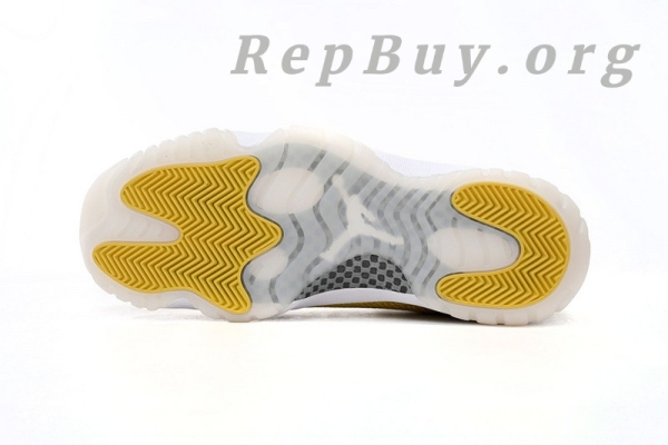 Top Version Air Jordan 11 Retro Low WMNS “Yellow Snakeskin AH7860-107 - Image 5