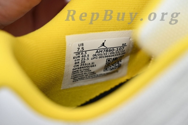 Top Version Air Jordan 11 Retro Low WMNS “Yellow Snakeskin AH7860-107 - Image 9