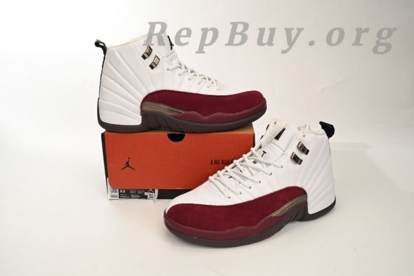 Top Version Air Jordan 12 Baijiu Red D76989-100 - 图片 10