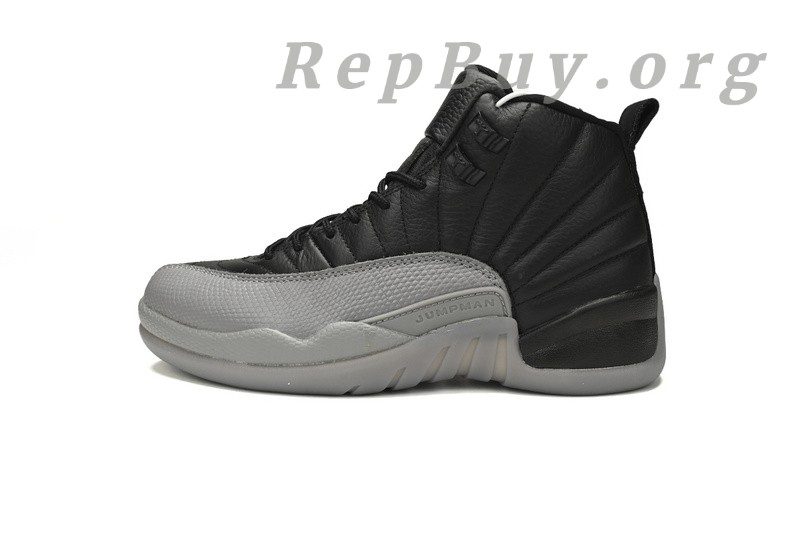 Best Top Version Air Jordan 12 Black Wolf Grey CT8013-019 Replica