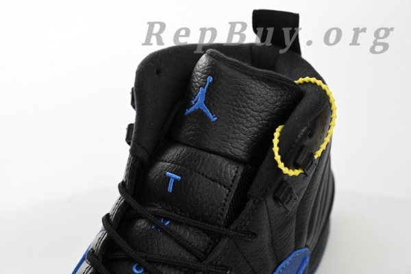 Top Version Air Jordan 12 Retro Black Game Royal 153265-014 - 图片 7