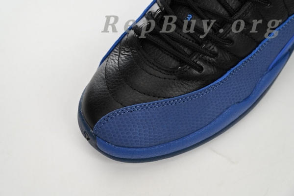Top Version Air Jordan 12 Retro Black Game Royal 153265-014 - 图片 6