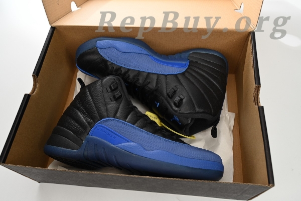 Top Version Air Jordan 12 Retro Black Game Royal 153265-014 - 图片 15