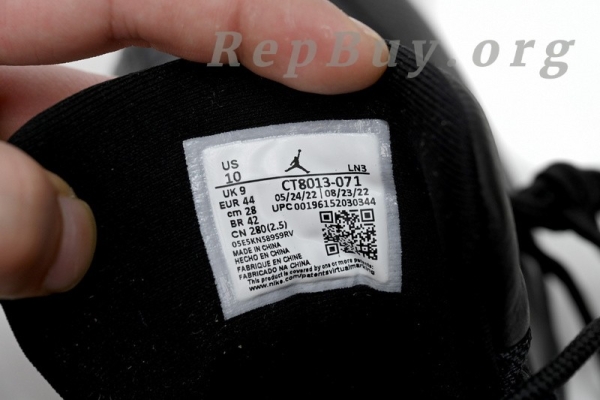 Top Version Air Jordan 12 Retro Black Taxi CT8013-071 - Image 4