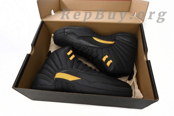 Top Version Air Jordan 12 Retro Black Taxi CT8013-071 - Image 12
