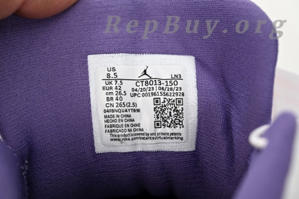 Top Version Air Jordan 12 Retro PAICU CT8013-150 - 图片 9