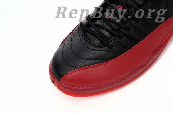 Top Version Air Jordan 12 Retro Reverse Flu Game 130690-002 - Image 3