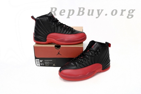 Top Version Air Jordan 12 Retro Reverse Flu Game 130690-002 - Image 13