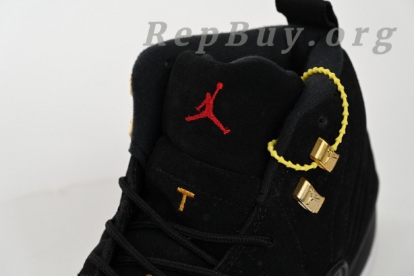 Top Version Air Jordan 12 Retro Reverse Taxi 130690-017 - Image 7