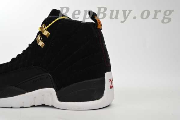 Top Version Air Jordan 12 Retro Reverse Taxi 130690-017 - Image 8
