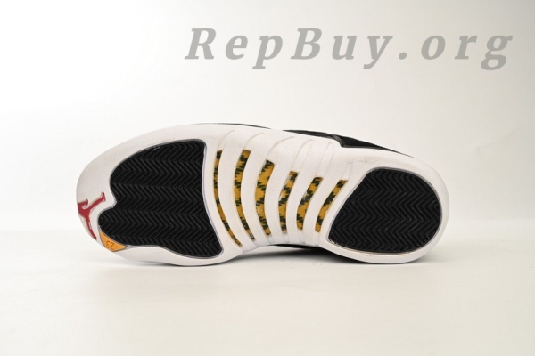 Top Version Air Jordan 12 Retro Reverse Taxi 130690-017 - Image 5
