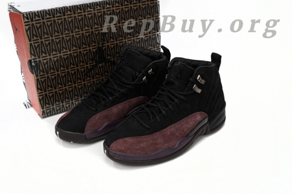 Top Version Air Jordan 12 Retro SP A Ma Maniére Black DV6989-001 - Image 14