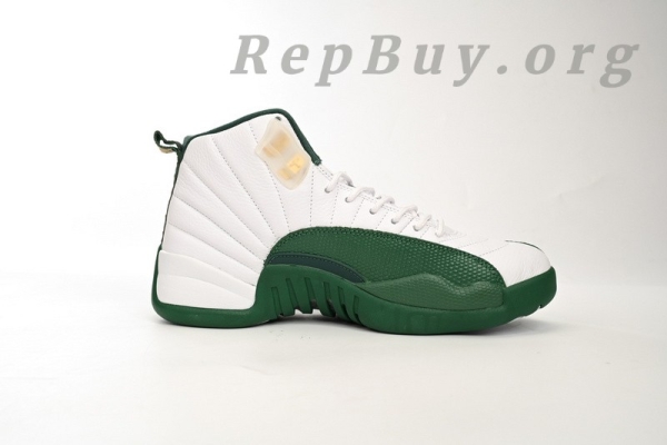 Top Version Air Jordan 12 Retro White Green 136001-063 - Image 3