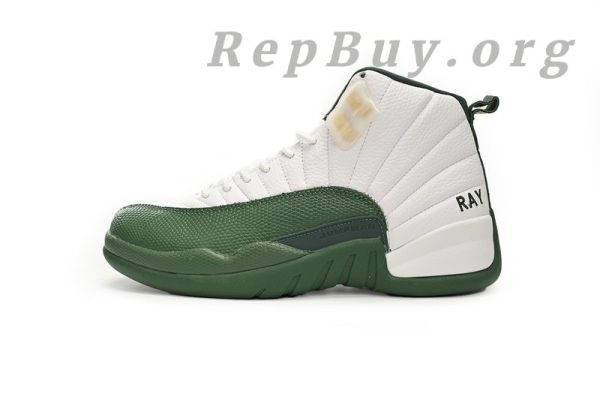 Top Version Air Jordan 12 Retro White Green 136001-063