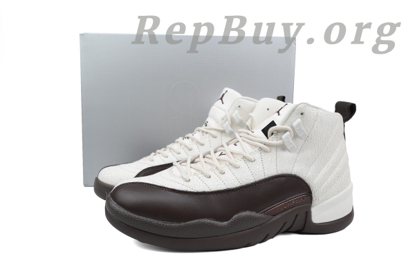 Top Version Air Jordan 12 Retro x SoleFly Baroque Brown FZ5026-100 - Image 11