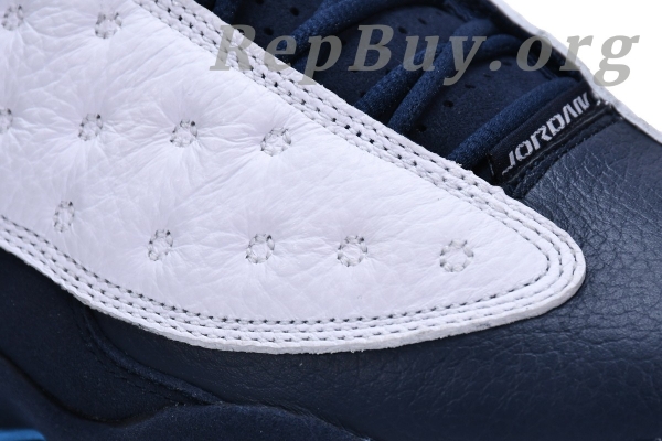 Top Version Air Jordan 13 Retro Obsidian Powder Blue White 414571-144 - Image 14