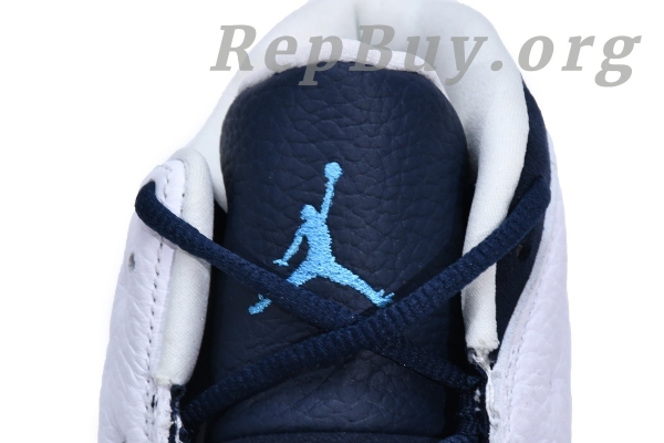 Top Version Air Jordan 13 Retro Obsidian Powder Blue White 414571-144 - Image 15