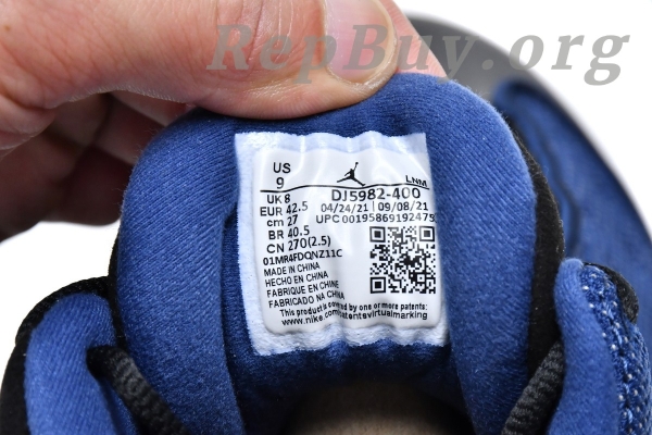Top Version Air Jordan 13 Retro Brave Blue DJ5982-400 - 图片 6