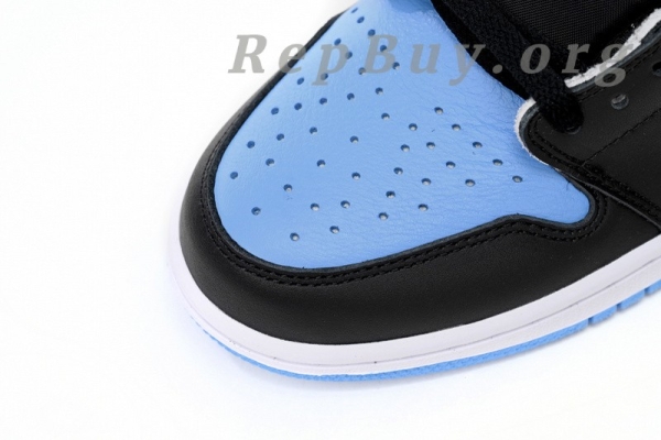 Top Version Air Jordan 1 Retro High OG UNC Toe DZ5485-400 - Image 20