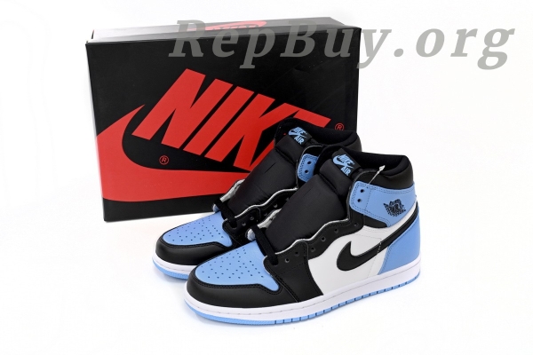 Top Version Air Jordan 1 Retro High OG UNC Toe DZ5485-400 - Image 29