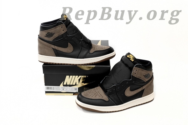 Top Version Air Jordan 1 High OG “Palomino”Brown black DZ5485-020 - Image 16
