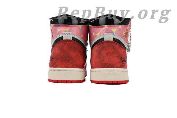 Top Version Air Jordan 1 High, Custom OG Next Chapter, Marvel DV1748-601, high quality replica sneakers, best AJ1 reps, 1:1 replica Jordan 1, premium custom Jordans, flawless Marvel collab kicks, exact copy Air Jordan 1