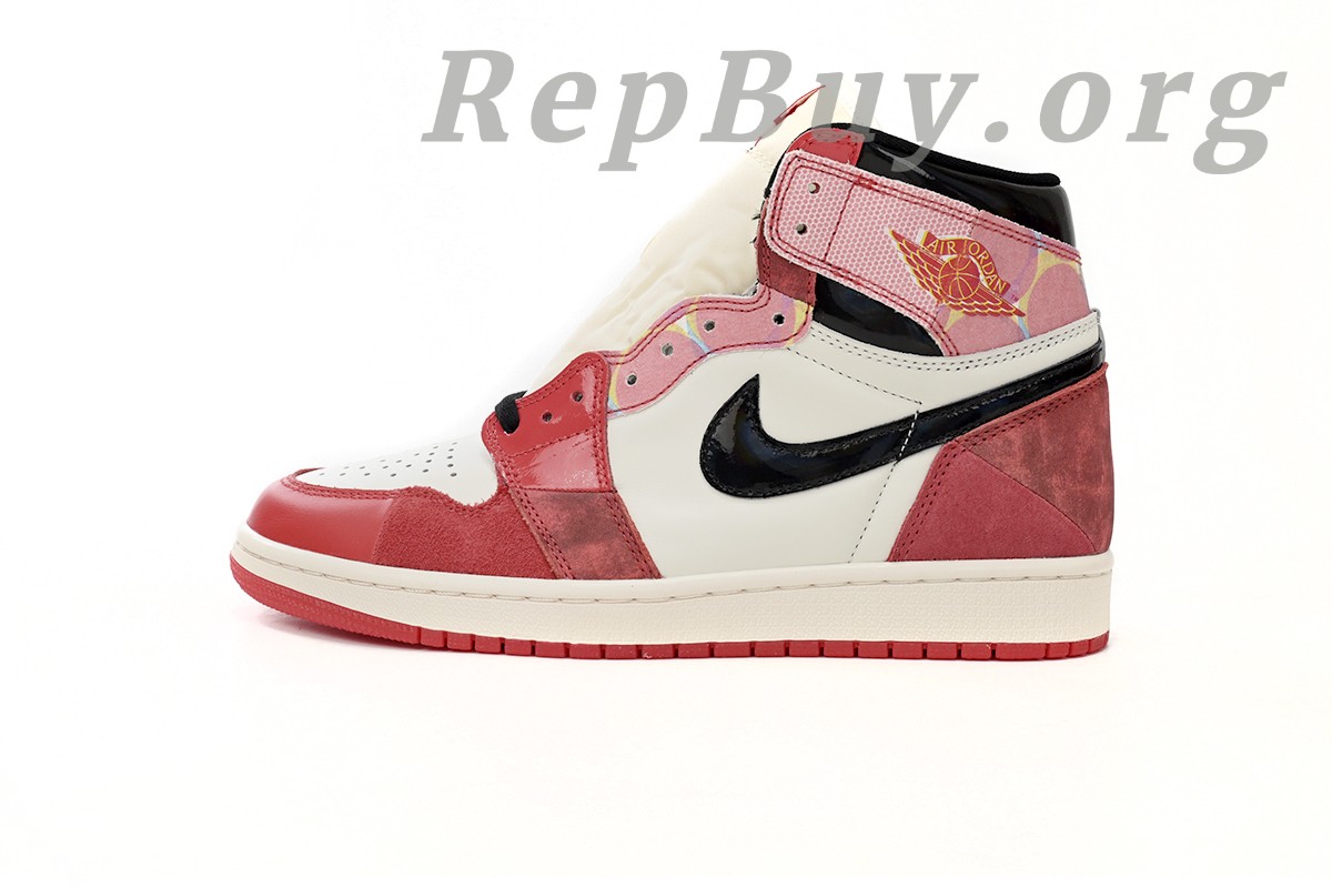 Best Top Version Air Jordan 1 High OG Spider-Man Across the Spider-Verse DV1748-601 Replica