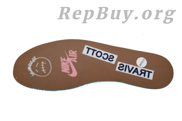 Top Version Air Jordan 1 Low Travis Scott Sail Shy Pink DM7866-106 - Image 8