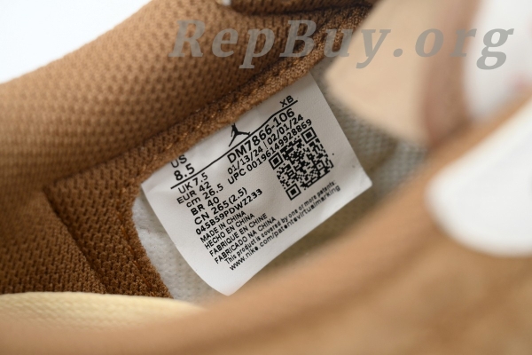 Top Version Air Jordan 1 Low Travis Scott Sail Shy Pink DM7866-106 - Image 9