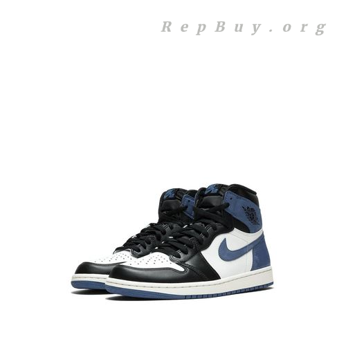 Top Version Air Jordan 1 Retro High Blue Moon 555088-115 - Image 8