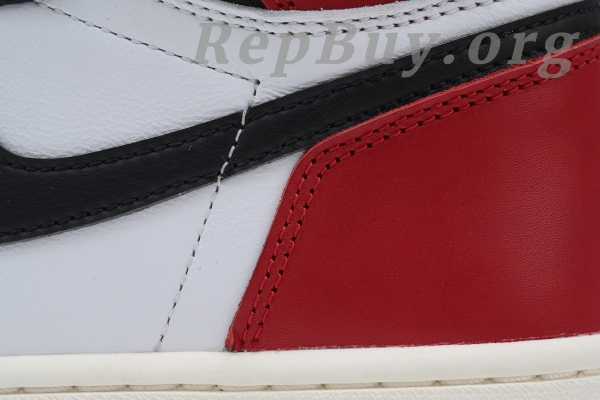 Top Version Air Jordan 1 Retro High OG Black Toe Reimagined DZ5485-106 - Image 5