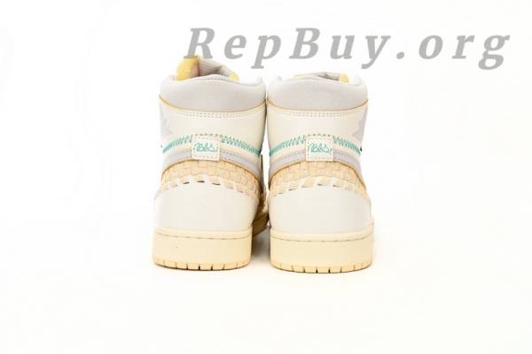 Top Version Air Jordan 1 Retro High OG SP Union LA Bephie's Beauty Supply Woven FD2565-100 - Image 4