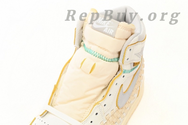 Top Version Air Jordan 1 Retro High OG SP Union LA Bephie's Beauty Supply Woven FD2565-100 - Image 7
