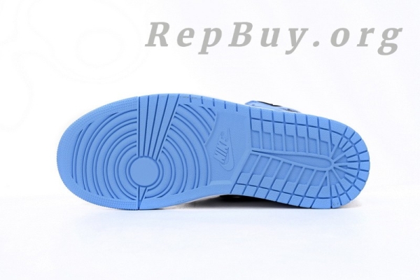Top Version Air Jordan 1 Retro High OG UNC Toe DZ5485-400 - Image 5