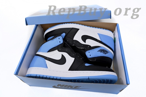 Top Version Air Jordan 1 Retro High OG UNC Toe DZ5485-400 - Image 15