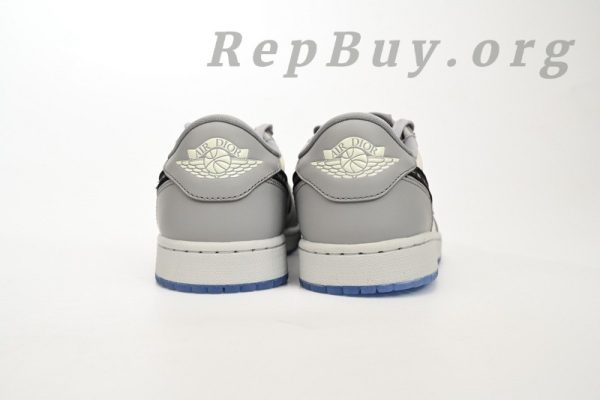 Top Version Air Jordan 1 Retro Low Dior CN8608-002 - Image 4