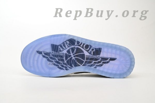 Top Version Air Jordan 1 Retro Low Dior CN8608-002 - Image 5
