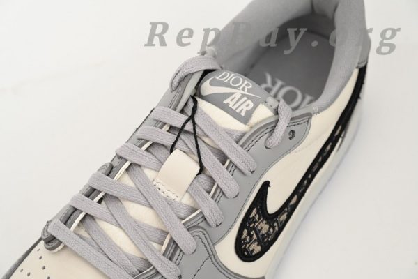 Top Version Air Jordan 1 Retro Low Dior CN8608-002 - Image 7
