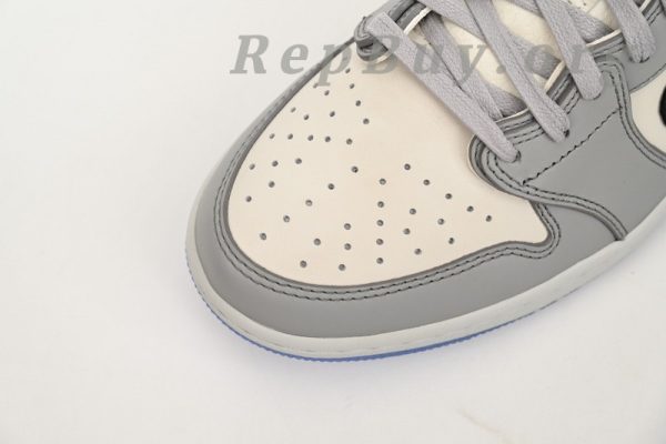 Top Version Air Jordan 1 Retro Low Dior CN8608-002 - Image 6