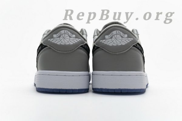 Top Version Air Jordan 1 Retro Low Dior CN8608-002 - Image 4