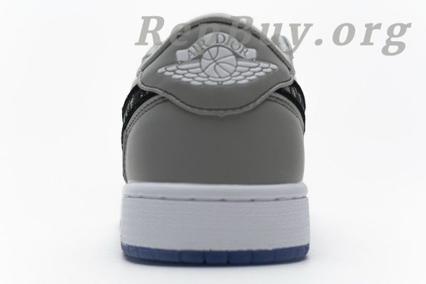 Top Version Air Jordan 1 Retro Low Dior CN8608-002 - Image 6