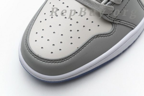Top Version Air Jordan 1 Retro Low Dior CN8608-002 - Image 8