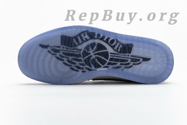 Top Version Air Jordan 1 Retro Low Dior CN8608-002 - Image 21